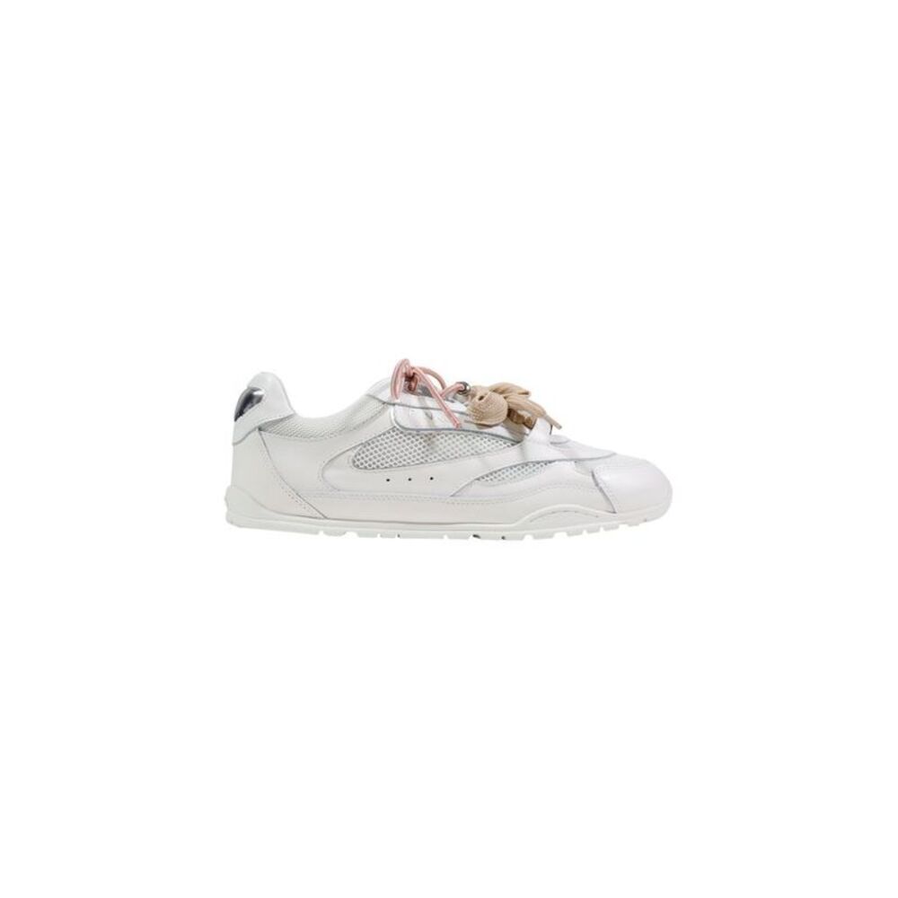 PINKO White Leather Women's Sneakers